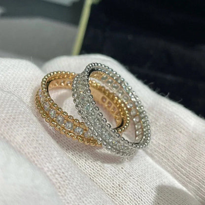 [Super Jewellery]PERLEE DIAMOND ROSE GOLD RING