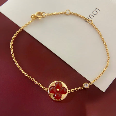 [Super Jewellery]SUN PEDANT CARNELIAN BRACELET