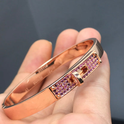 [Super Jewellery]KELLY BRACELET PINK DIAMOND