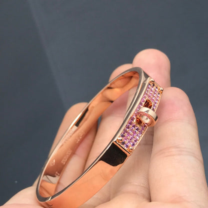 [Super Jewellery]KELLY BRACELET PINK DIAMOND
