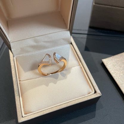 [Super]DREAM MOP DIAMOND OPEN RING