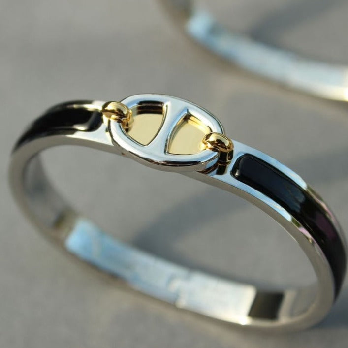 [Super Jewellery]CLIC CHAINE SILVER BRACELET