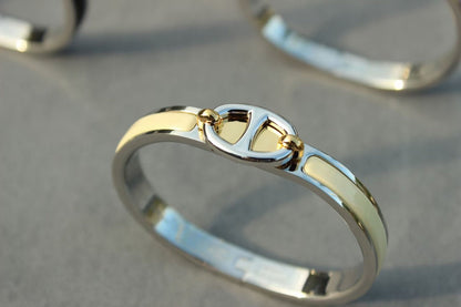 [Super Jewellery]CLIC CHAINE SILVER BRACELET