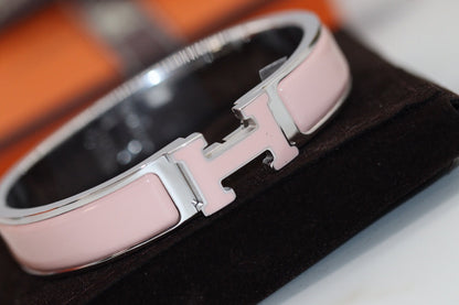 [Super Jewellery]H BRACELET 12MM PINK