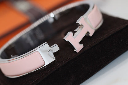 [Super Jewellery]H BRACELET 12MM PINK