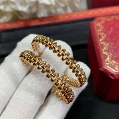 [Super Jewellery]CLASH LARGE HOOP EARRINGS