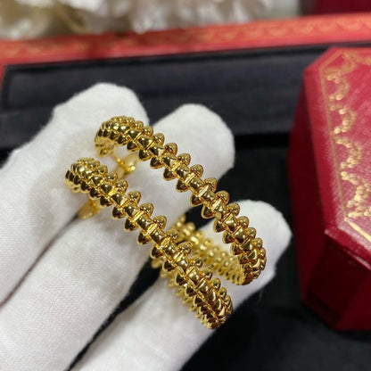 [Super Jewellery]CLASH LARGE HOOP EARRINGS