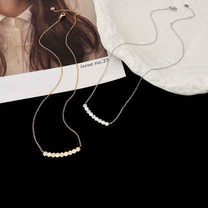 [Super Jewellery]BEE MY LOVE DIAMOND NECKLACE