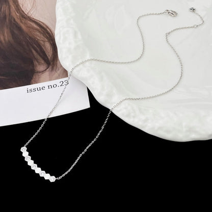 [Super Jewellery]BEE MY LOVE DIAMOND NECKLACE