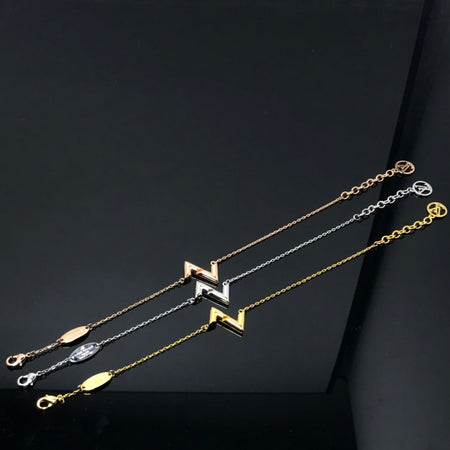 [Super Jewellery]VOLT LV LOGO BRACELET