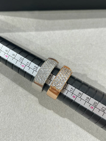 [Super Jewellery]LIENS EVIDENCE  DIAMOND PAVED RING