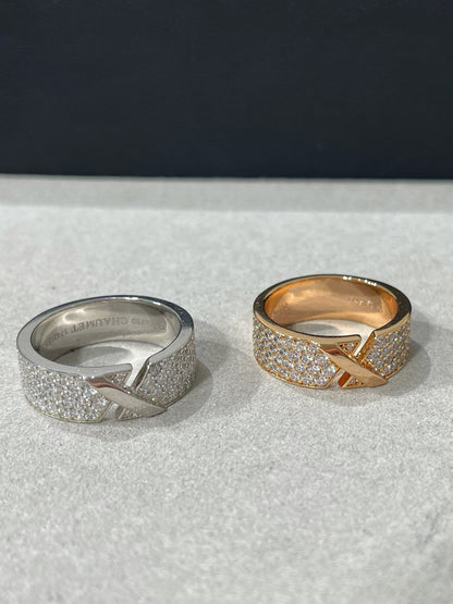 [Super Jewellery]LIENS EVIDENCE  DIAMOND PAVED RING