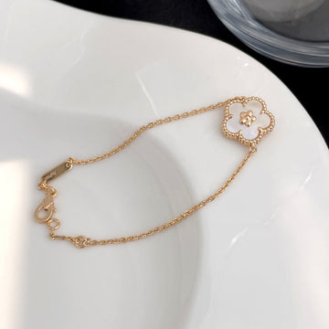 [Super CiCi ]LUCKY SPRING ROSE GOLD MOP BRACELET