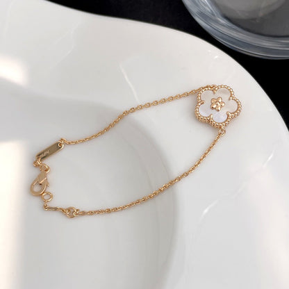 [Super Jewellery]LUCKY SPRING ROSE GOLD MOP BRACELET
