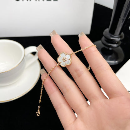 [Super Jewellery]LUCKY SPRING ROSE GOLD MOP BRACELET