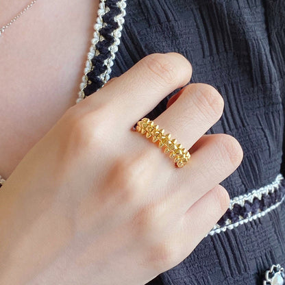 [Super Jewellery]CLASH 5.5MM RING