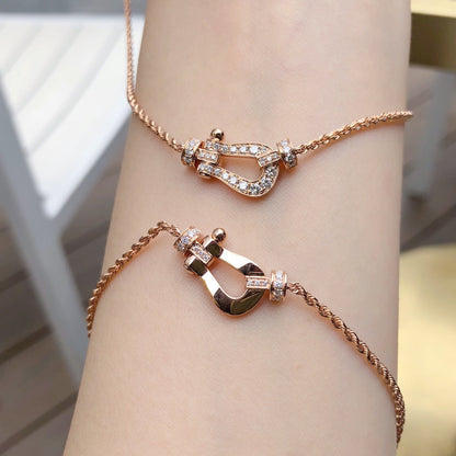 [Super Jewellery]FORCE 10 PINK GOLD DIAMOND NECKLACE