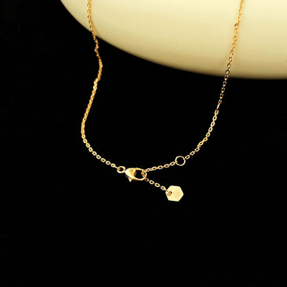 [Super Jewellery]BEE MINI PEDANT DIAMOND NECKLACE