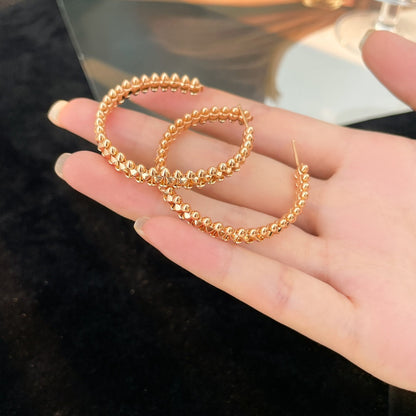 [Super Jewellery]CLASH HOOP EARRINGS