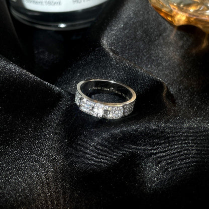 [Super Jewellery]KELLY SILVER DIAMOND RING