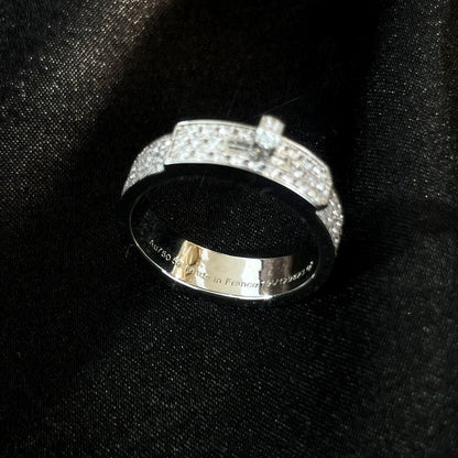 [Super Jewellery]KELLY SILVER DIAMOND RING