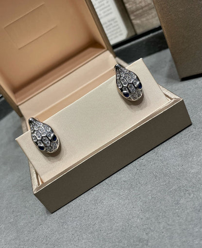 [Super]SERPENT DIAMOND STUD EARRINGS