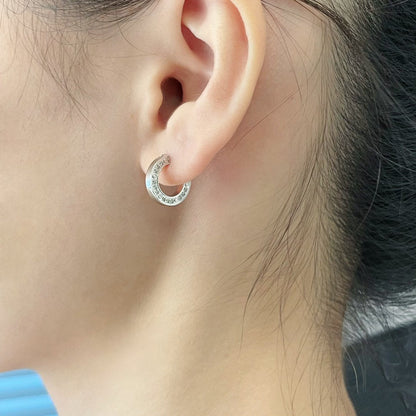 [Super Jewellery]LOVE DIAMOND EARRINGS