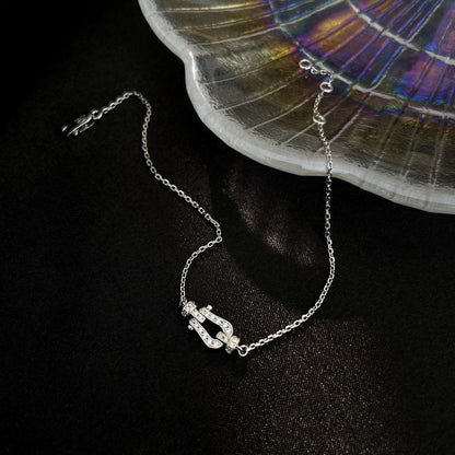 [Super Jewellery]FORCE 10 FULL DIAMOND BUCKLE CHAIN LINK MINI MODEL
