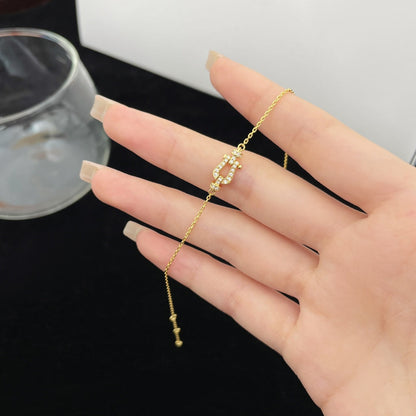 [Super Jewellery]FORCE 10 FULL DIAMOND BUCKLE CHAIN LINK MINI MODEL
