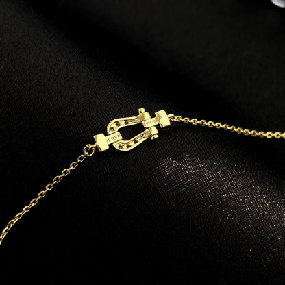 [Super Jewellery]FORCE 10 FULL DIAMOND BUCKLE CHAIN LINK MINI MODEL