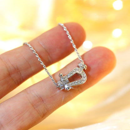[Super Jewellery]FORCE 10 DIAMOND SILVER NECKLACE MINI MODEL