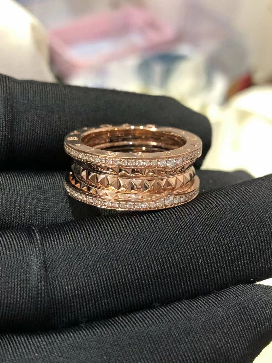 [Super]ZERO 1 ROCK DIAMOND PINK GOLD
