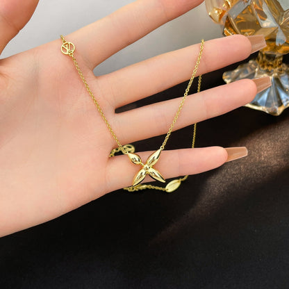 [Super Jewellery]LOUISETTE GOLD NECKLACE