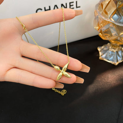 [Super Jewellery]LOUISETTE GOLD NECKLACE