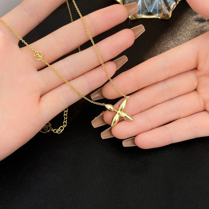 [Super Jewellery]LOUISETTE GOLD NECKLACE