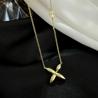 [Super Jewellery]LOUISETTE GOLD NECKLACE