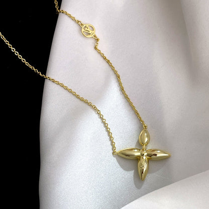 [Super Jewellery]LOUISETTE GOLD NECKLACE