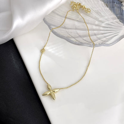 [Super Jewellery]LOUISETTE GOLD NECKLACE