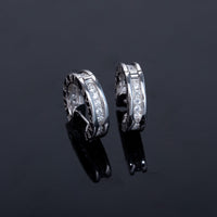 [Super]ZERO 1 MINI SILVER DIAMOND EARRINGS