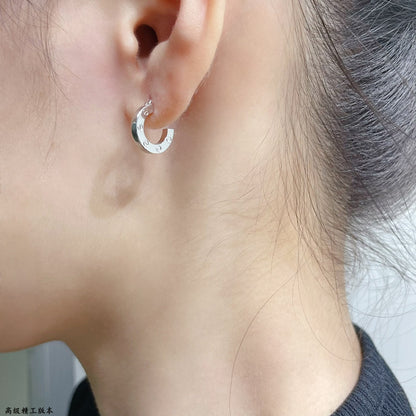 [Super Jewellery]LOVE MINI EARRINGS