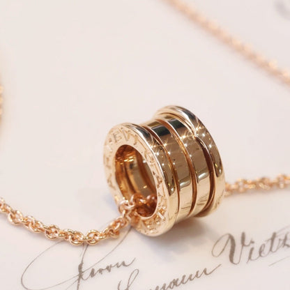 [Super]ZERO 1 PINK GOLD NECKLACE
