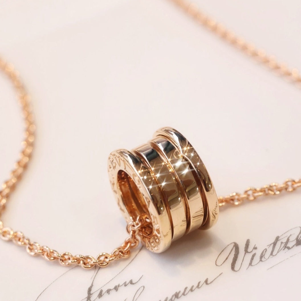 [Super]ZERO 1 PINK GOLD NECKLACE