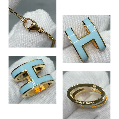 [Super Jewellery]POP H SKY BLUE NECKLACE