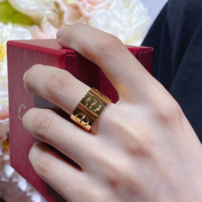[Super Jewellery]LOVE 11MM LARGE RING