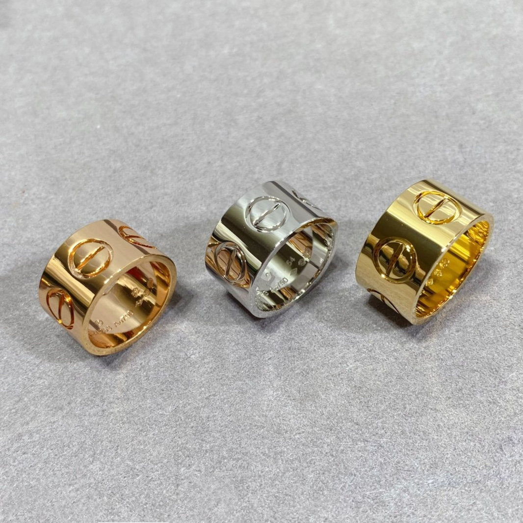 [Super Jewellery]LOVE 11MM LARGE RING