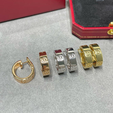 [Super CiCi ]LOVE 5.5MM EARRINGS