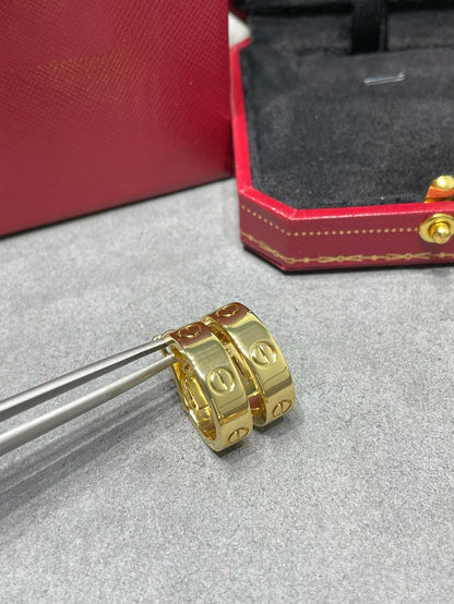 [Super Jewellery]LOVE 5.5MM EARRINGS
