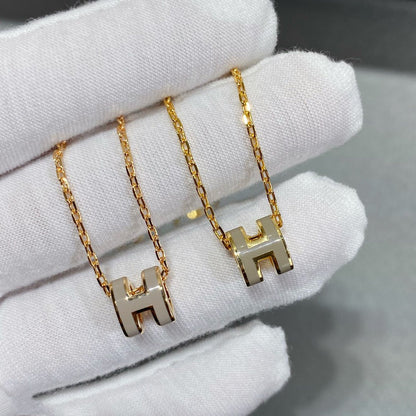 [Super Jewellery]MINI POP H NECKLACE
