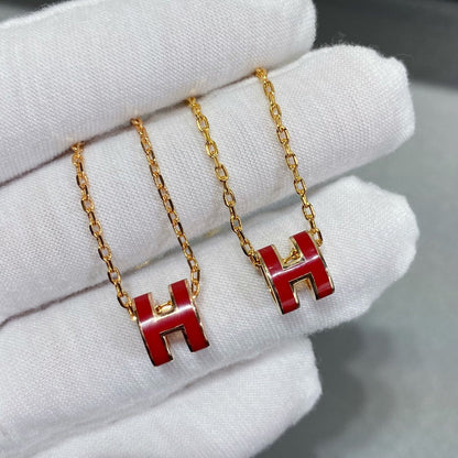 [Super Jewellery]MINI POP H NECKLACE