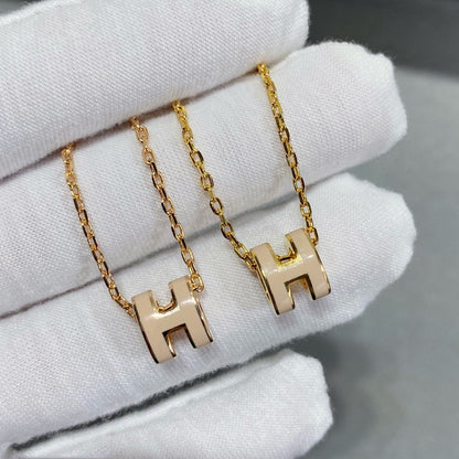 [Super Jewellery]MINI POP H NECKLACE